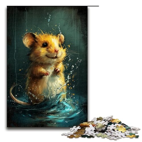 Puzzle für Erwachsene 1000 Teile süße kleine gelbe Maus Puzzle für Kinder Holzpuzzle dekomprimierendes intellektuelles Lernspielzeug 1000 Teile Puzzle für Erwachsene 1000 Teile süße kleine gelbe Maus Puzzle für Kinder Holzpuzzle dekomprimierendes intellektuelles Lernspielzeug 1000 Teile von QSYFNBZL