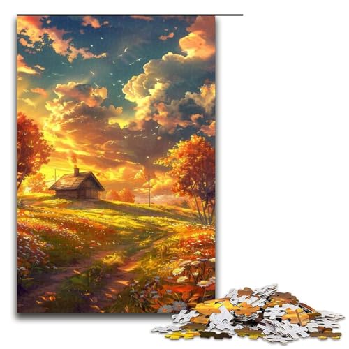 Puzzle für Erwachsene Goldener Herbst 1000 Teile tolles Geschenk geeignet für und Teenager ab 14 Jahren 1000 Teile Puzzle für Erwachsene Goldener Herbst 1000 Teile tolles Geschenk geeignet für und Teenager ab 14 Jahren 1000 Teile von QSYFNBZL
