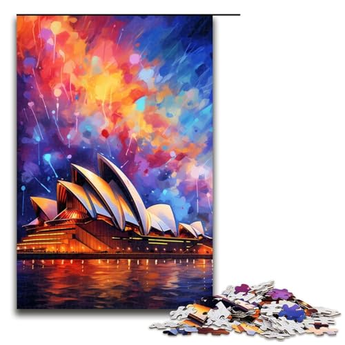 Puzzle mit 1000 Teilen für Erwachsene Sydney Opera House ist umgeben Puzzle zum Anfassen einzigartige Heimdekoration und Geschenke 1000 Teile Puzzle mit 1000 Teilen für Erwachsene Sydney Opera House ist umgeben Puzzle zum Anfassen einzigartige Heimdekoration und Geschenke 1000 Teile von QSYFNBZL