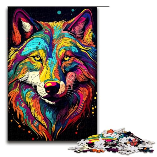 Puzzles für Erwachsene, 1000 Teile, bunte Straßenpuzzle, lustiges Spielzeug, 75 x 50 cm Puzzles für Erwachsene, 1000 Teile, bunte Straßenpuzzle, lustiges Spielzeug, 75 x 50 cm von QSYFNBZL