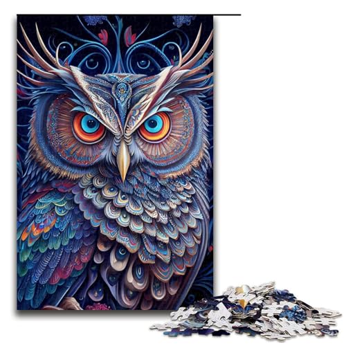 Puzzles für Erwachsene 1000 Stück Fantasy Owl Puzzles Spiel Spielzeug Lustige 1000 PCS Puzzles für Erwachsene 1000 Stück Fantasy Owl Puzzles Spiel Spielzeug Lustige 1000 PCS von QSYFNBZL