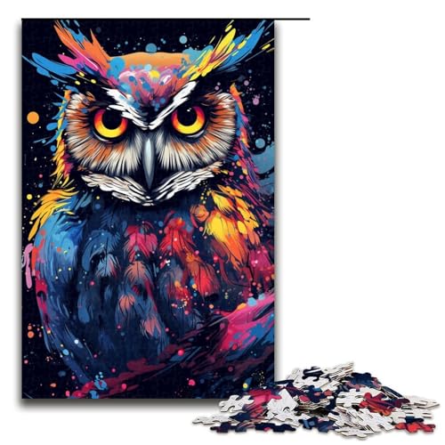 Puzzles für Erwachsene 1000 Teile Die Eule im Krater ist umgeben Puzzles Spiel Spielzeug Lustige 1000 PCS Puzzles für Erwachsene 1000 Teile Die Eule im Krater ist umgeben Puzzles Spiel Spielzeug Lustige 1000 PCS von QSYFNBZL