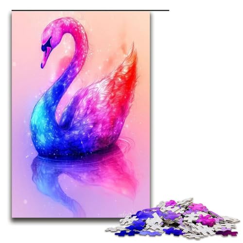 Puzzles für Erwachsene 1000 Teile Fantasy Schwan Puzzle Lernspiele für Zuhause DIY Spielzeug tolles Geschenk für Spiele 1000 Teile Puzzles für Erwachsene 1000 Teile Fantasy Schwan Puzzle Lernspiele für Zuhause DIY Spielzeug tolles Geschenk für Spiele 1000 Teile von QSYFNBZL