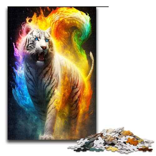 Puzzles für Erwachsene 1000 Teile Fantasy Tiger Puzzle Lernspiele für Zuhause DIY Spielzeug tolles Geschenk für Spiele 1000 Teile Puzzles für Erwachsene 1000 Teile Fantasy Tiger Puzzle Lernspiele für Zuhause DIY Spielzeug tolles Geschenk für Spiele 1000 Teile von QSYFNBZL
