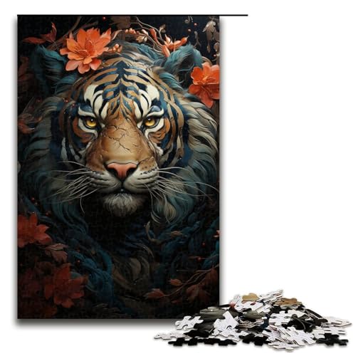 Puzzles für Erwachsene 1000 Teile Mystic Tiger Puzzle Lernspiele für Zuhause DIY Spielzeug tolles Geschenk für Spiele 1000 Teile Puzzles für Erwachsene 1000 Teile Mystic Tiger Puzzle Lernspiele für Zuhause DIY Spielzeug tolles Geschenk für Spiele 1000 Teile von QSYFNBZL