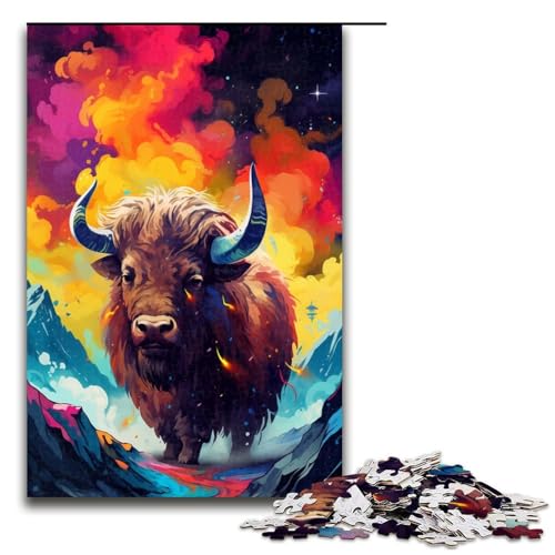 Puzzles für Erwachsene 1000 Teile Yak im Krater ist umgeben Puzzles Spiel Spielzeug Lustige 1000 PCS Puzzles für Erwachsene 1000 Teile Yak im Krater ist umgeben Puzzles Spiel Spielzeug Lustige 1000 PCS von QSYFNBZL
