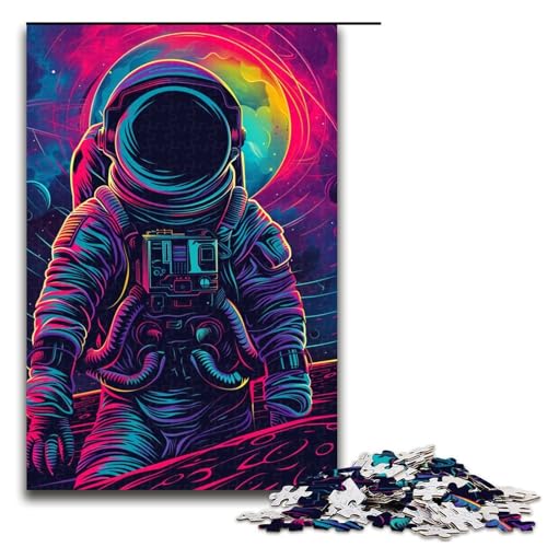 Puzzles für Erwachsene 1000 Teile buntes Astronauten Spielzeug intellektuelles Spiel ganze Familie 1000 PCS Puzzles für Erwachsene 1000 Teile buntes Astronauten Spielzeug intellektuelles Spiel ganze Familie 1000 PCS von QSYFNBZL