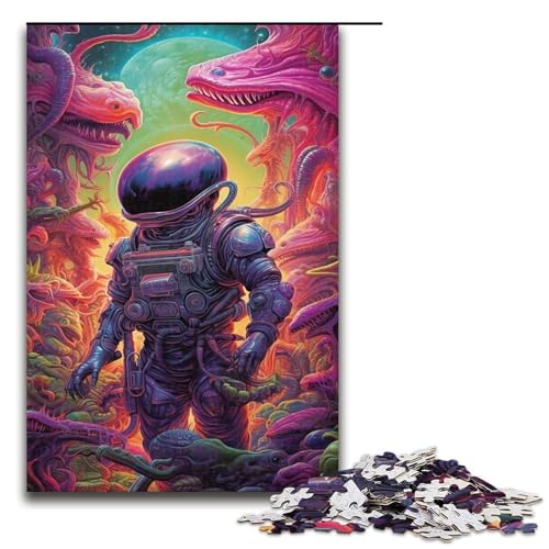 Puzzles für Erwachsene 1000 Teile psychedelisches Astronauten Puzzle Lernspiele für Zuhause DIY Spielzeug tolles Geschenk für Spiele 1000 Teile Puzzles für Erwachsene 1000 Teile psychedelisches Astronauten Puzzle Lernspiele für Zuhause DIY Spielzeug tolles Geschenk für Spiele 1000 Teile von QSYFNBZL