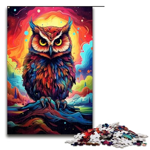 für Erwachsene 1000 Die Eule im Krater ist umgeben Puzzles für Holzpuzzle Weihnachtspuzzle Geschenke 1000 PCS für Erwachsene 1000 Die Eule im Krater ist umgeben Puzzles für Holzpuzzle Weihnachtspuzzle Geschenke 1000 PCS von QSYFNBZL