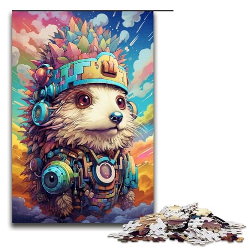 für Erwachsene 1000 Roboter Igel von SplattersLots Dicke Bunte Puzzles für Holzpuzzle Weihnachtspuzzle Geschenke 75x50cm für Erwachsene 1000 Roboter Igel von SplattersLots Dicke Bunte Puzzles für Holzpuzzle Weihnachtspuzzle Geschenke 75x50cm von QSYFNBZL