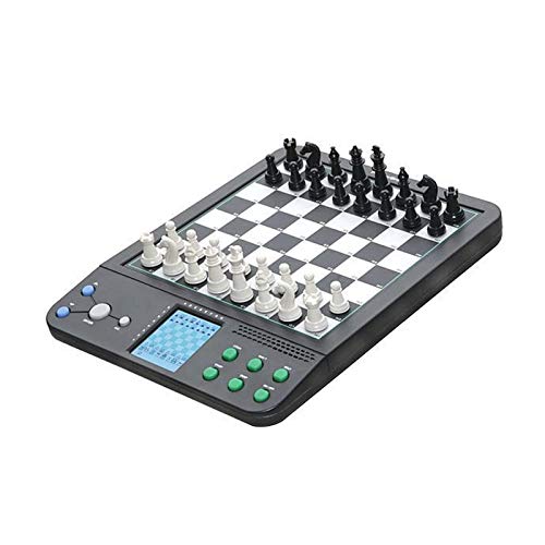 QTANZIQI Internationales Schach Mensch-Maschine-Spiel Intelligentes elektronisches Brettschach Schachbrettspielset Internationale Schachfiguren von QTANZIQI