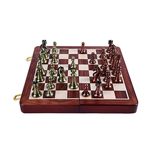 QTANZIQI Schachfiguren, zusammenklappbares Schachbrett, Schachspiel-Set, König, 6,5 cm, Freunde, Familie, internationale Schachfiguren von QTANZIQI