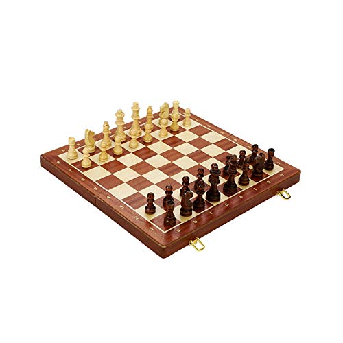 QTANZIQI Zusammenklappbares großes Schachset, Schachbrett für Kinder, Unterhaltungsgeschenk, Brettspiel, internationale Schachfiguren von QTANZIQI