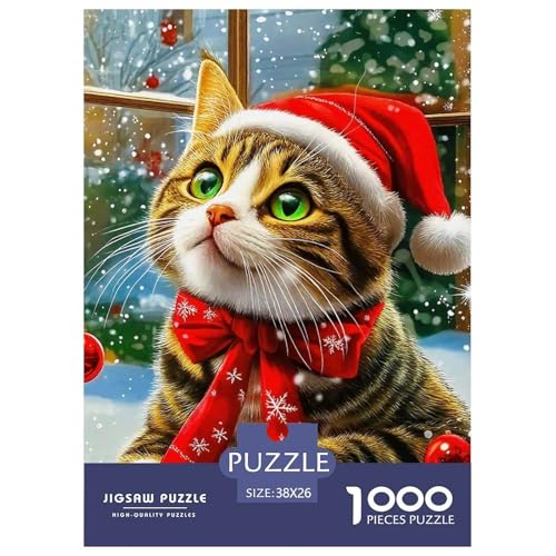 Cat Puzzle 1000 Teile Für Erwachsene Und Kinder Cute Pet Cat Impossible Geschicklichkeitsspiel Klassische Geschenk Wunderschönes Dekoration Clevere Rätsel 38x26cm/1000pcs Cat Puzzle 1000 Teile Für Erwachsene Und Kinder Cute Pet Cat Impossible Geschicklichkeitsspiel Klassische Geschenk Wunderschönes Dekoration Clevere Rätsel 38x26cm/1000pcs von QTIVARLEN