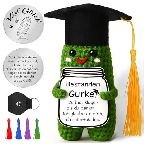 QUANMAITONG Schulabschluss Geschenk,Bestandene Prüfung Geschenk Abitur 2025 Bachelor Abschluss Geschenk Glücksbringer Master Abschluss Mutmacher Geschenk,Pocket Hug Wolle Potato Positive QUANMAITONG Schulabschluss Geschenk,Bestandene Prüfung Geschenk Abitur 2025 Bachelor Abschluss Geschenk Glücksbringer Master Abschluss Mutmacher Geschenk,Pocket Hug Wolle Potato Positive von QUANMAITONG