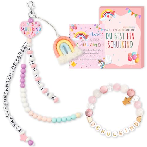 QUANMAITONG Schultüte Mädchen Einschulung Geschenk,Schultüte Stoff Schulkind 2025 Mädchen Ärmbänder Schulanfang Schultüten,Glücksbringer Schultüte Füllung Inhalt Mit Grußkarte Geschenkbox QUANMAITONG Schultüte Mädchen Einschulung Geschenk,Schultüte Stoff Schulkind 2025 Mädchen Ärmbänder Schulanfang Schultüten,Glücksbringer Schultüte Füllung Inhalt Mit Grußkarte Geschenkbox von QUANMAITONG