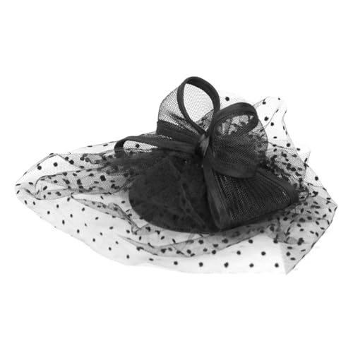 QUEENYARD Fascinator Hut Haarspange Neujahr Haarspange Halloween Haarspangen Zopf Haarspangen für Tees Partys und Hochzeiten von QUEENYARD