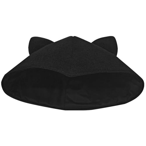 QUEENYARD Trend Teen Katzen Ohr Hut Mode Cool Erwachsene Teen Katzen Ohr Hut Halloween Karneval Aufführungen Cosplay Hexenhut von QUEENYARD