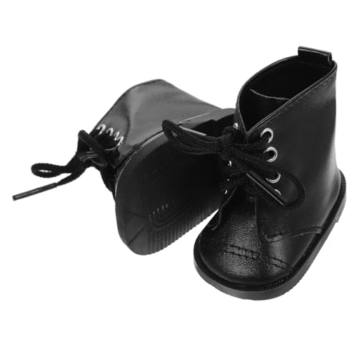 QUMIIRITY Puppen Schuhe Puppenschuhe Exquisite Miniature Pu Boots Für Puppen Ideales Puppenzubehör Für Kreative Spielszene Und Szenen Dekorationen von QUMIIRITY