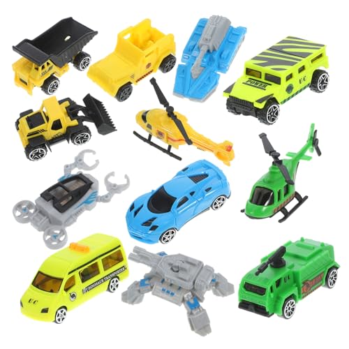 QUMIIRITY 1 Satz Spielzeugauto Kleine Baufahrzeuge Spielzeug Für Baufahrzeuge Kinderspielzeug Mini-Spielzeug Baufahrzeuge Spielset Engineering-LKW-Spielzeug Fahrzeugmodell Abs Green von QUMIIRITY