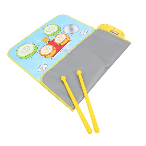 QUMIIRITY 1 Set Klavierdecke Kinder Musical Spielen 2-in-1 Percussion Drum Matte Keine Batterie von QUMIIRITY