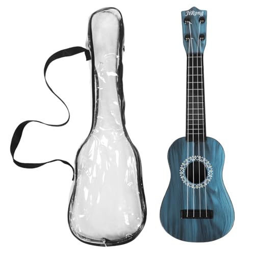 QUMIIRITY 1 Set Realistisches Holzmaserungs-Ukulele-Spielzeug Für Kinder, Musikalisches Lernen, Mini-Gitarre Für Kleinkinder Mit Authentischem , Kindergitarre, Musikspielzeug von QUMIIRITY