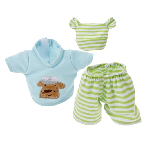 QUMIIRITY 10 Puppenkleidung aus Vinyl Puppenkleidung für Neugeborene Puppe verkleiden Zubehör Puppenkleidung Puppen Outfits puppenhaus zubehör Spielzeug Babykleidung für Puppen von QUMIIRITY