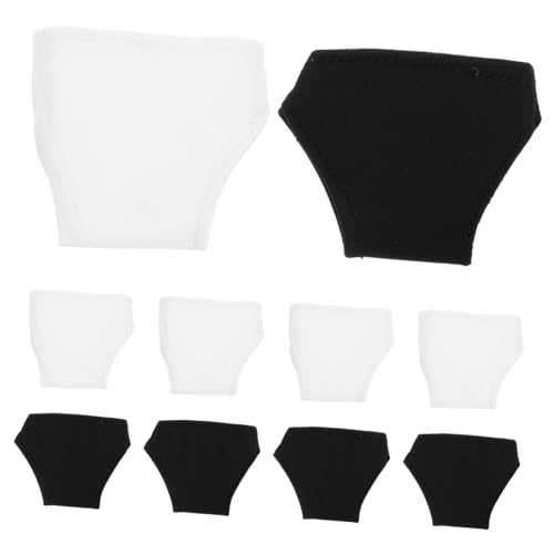 QUMIIRITY 10 Stück Teiliges Scale Puppenunterwäsche für Puppen Weiche Polyester Shorts in Schwarz und Weiß Bequeme Kurze Höschen für Weibliche Actionfiguren und Reborn Puppenkleidung QUMIIRITY 10 Stück Teiliges Scale Puppenunterwäsche für Puppen Weiche Polyester Shorts in Schwarz und Weiß Bequeme Kurze Höschen für Weibliche Actionfiguren und Reborn Puppenkleidung von QUMIIRITY
