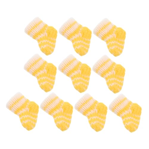 QUMIIRITY 10 Stück Teiliges Set Mini Strumpfsocken für Puppen Niedliche Gestrickte Winteraccessoires für Puppenhaus Dekoration und Kostüme für DIY Projekte und Miniaturen QUMIIRITY 10 Stück Teiliges Set Mini Strumpfsocken für Puppen Niedliche Gestrickte Winteraccessoires für Puppenhaus Dekoration und Kostüme für DIY Projekte und Miniaturen von QUMIIRITY