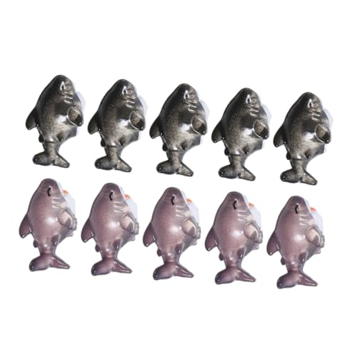 QUMIIRITY Tier Figuren 10 stücke Mini Marine Figuren für Tisch Aquarium Zubehör von QUMIIRITY