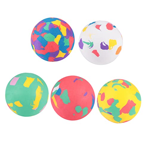 QUMIIRITY 12St Hüpfball Spielzeug für Kinder kinderspielzeug spielsachen Outdoor Stringy Balls Springender Ball Spielset im Freien Ballspielzeug Spielen Solider Sprungball Eva Colorful von QUMIIRITY