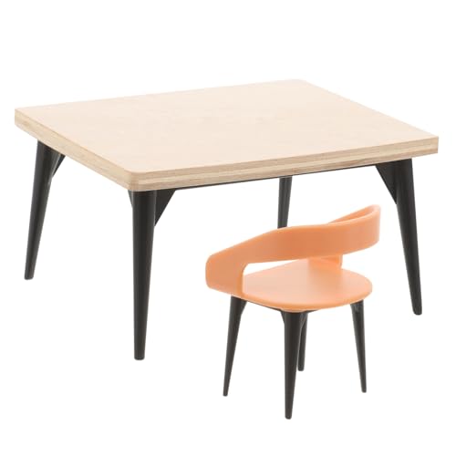 QUMIIRITY 1satz Miniaturmöbel Für Esszimmer Tisch Und Stühle Im Maßstab Holzoptik Zubehör Für Kreative Spielwelten QUMIIRITY 1satz Miniaturmöbel Für Esszimmer Tisch Und Stühle Im Maßstab Holzoptik Zubehör Für Kreative Spielwelten von QUMIIRITY