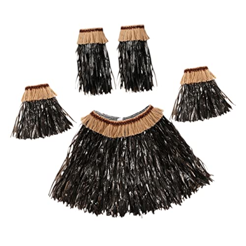 QUMIIRITY 1satz Hawaiian Luau Kostümset Für Teiliges Set Mit Elastischem Bastrock Für Partys Bühnenaufführungen Und Themenveranstaltungen QUMIIRITY 1satz Hawaiian Luau Kostümset Für Teiliges Set Mit Elastischem Bastrock Für Partys Bühnenaufführungen Und Themenveranstaltungen von QUMIIRITY