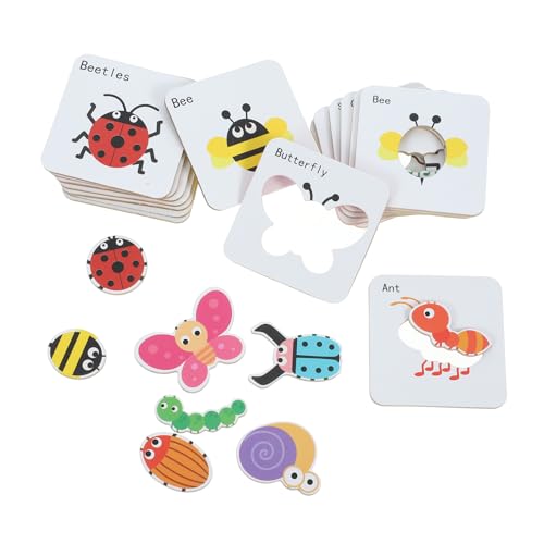 QUMIIRITY Pädagogisches Dinosaurier Puzzle für Kinder Passendes Puzzlekarten aus Papier Kognitive Entwicklung Sicher und Glatt Lernspielzeug für Kleinkinder QUMIIRITY Pädagogisches Dinosaurier Puzzle für Kinder Passendes Puzzlekarten aus Papier Kognitive Entwicklung Sicher und Glatt Lernspielzeug für Kleinkinder von QUMIIRITY