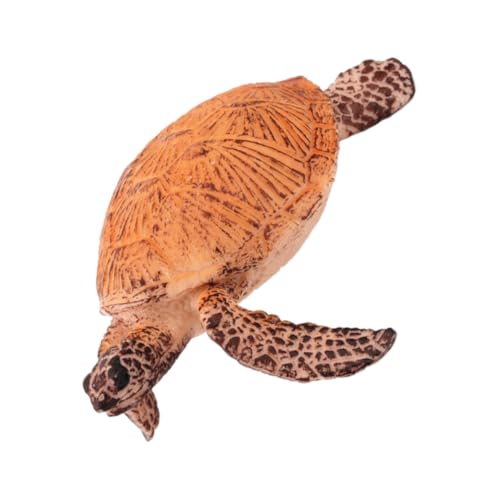 QUMIIRITY 1stk Schildkröten Spielzeug Schildkrötenfiguren Sea Life Spielzeugfigur Lernspielzeug Für Tiere Wilde Schildkröte Kindersicher Meerestierfiguren Lebensechtes Schildkrötenspielzeug von QUMIIRITY