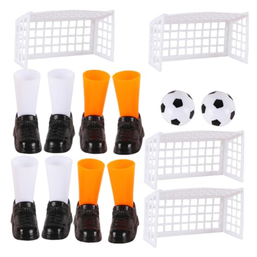 QUMIIRITY 2 Set Finger Fußballspiel Fußball Minispiel Spielspielzeug Fußballbrett Spielzeug Mini Tischfußball Tischfußball Fußballspiel Lustiges Fingerspielzeug Aus Kunststoff von QUMIIRITY