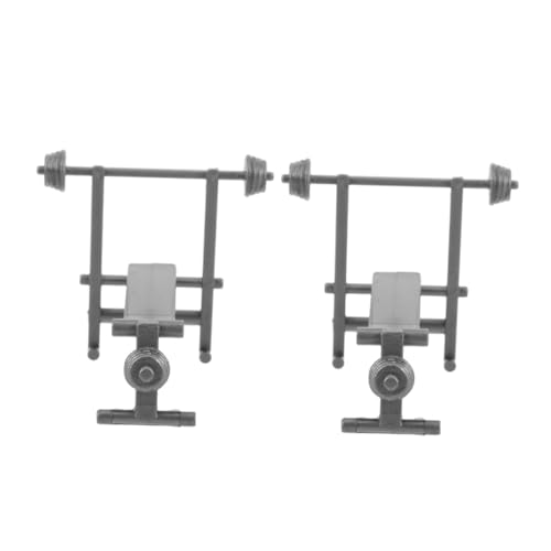QUMIIRITY 2 Stück Realistisches Gymnastikset mit Hantel und Gewichtsbänken für Puppenstuben Dekoration und Kreative DIY Projekte QUMIIRITY 2 Stück Realistisches Gymnastikset mit Hantel und Gewichtsbänken für Puppenstuben Dekoration und Kreative DIY Projekte von QUMIIRITY