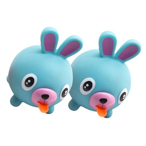 QUMIIRITY 2 Stück Stimmpuppenspielzeug Tierisches Spielzeugtier Tragbares Quetschspielzeug Druckspielzeug Cartoon-Squeeze- Stressspielzeug Sky-Blue QUMIIRITY 2 Stück Stimmpuppenspielzeug Tierisches Spielzeugtier Tragbares Quetschspielzeug Druckspielzeug Cartoon-Squeeze- Stressspielzeug Sky-Blue von QUMIIRITY