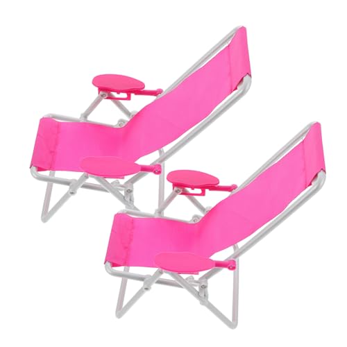 QUMIIRITY 2 Stück Teiliges Mini Puppenhaus Strandliegestuhl Niedlicher Kleiner Campingstuhl als Dekoratives für Robuste Mini Möbel aus Umweltfreundlichem Material für Kinderzimmer und DIY QUMIIRITY 2 Stück Teiliges Mini Puppenhaus Strandliegestuhl Niedlicher Kleiner Campingstuhl als Dekoratives für Robuste Mini Möbel aus Umweltfreundlichem Material für Kinderzimmer und DIY von QUMIIRITY