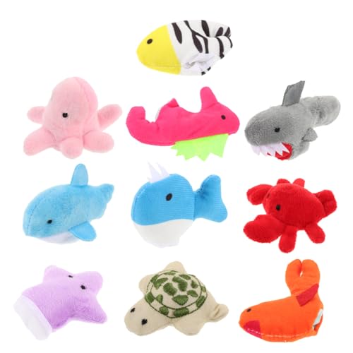 QUMIIRITY 20 STK Tierische Fingerpuppen Fingerspielzeug Für Kinder Puppen Für Kinder Puppentheater Für Kinder Fingerpuppen Für Kleinkinder Tierpuppen Fingerpuppen Für Babys von QUMIIRITY