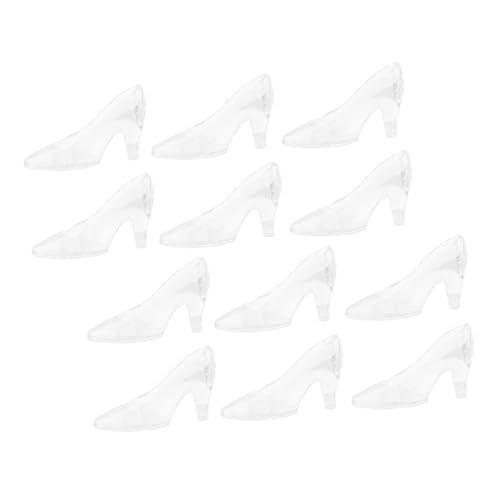 QUMIIRITY 24 Stück Teiliges Kristallschuh Deko aus Transparentem Filigrane High Heels Stilvolle Tischdekoration für Zuhause Garten und Bonsai Leicht und Vielseitig Einsetzbar QUMIIRITY 24 Stück Teiliges Kristallschuh Deko aus Transparentem Filigrane High Heels Stilvolle Tischdekoration für Zuhause Garten und Bonsai Leicht und Vielseitig Einsetzbar von QUMIIRITY