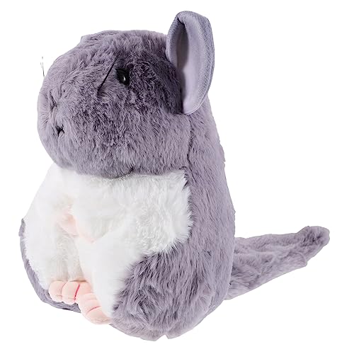 QUMIIRITY 2St Hamster Puppe Hamster Plüsch sprechendes Kaktusspielzeug Stofftier für Kinder Plüschtier Hamster Kuscheltier Hamster stofftier Hamsterplüsch Kinder bevorzugen PP Baumwolle Grey von QUMIIRITY