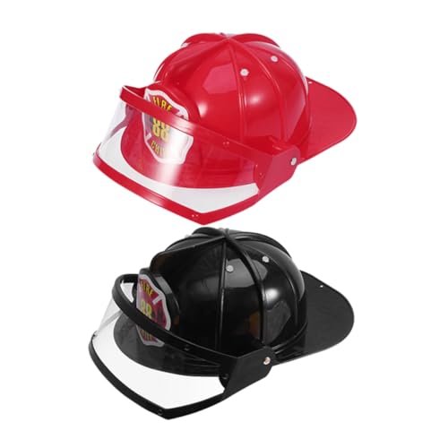 QUMIIRITY Cosplay Feuerwehrmann Hut Feuerwehrmann Kinder Helm Feuerwehrmann Hut Prop Bühne Leistung Helm Feuerwehrmann Kostüme Zubehör von QUMIIRITY