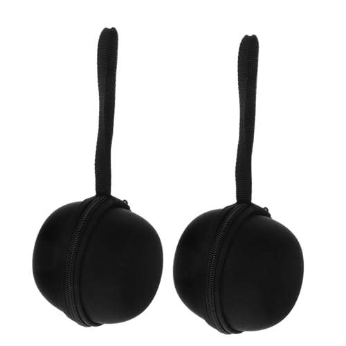 QUMIIRITY 2st Yoyo- Hüpfbälle Für Kinder Jo Yoyo-balltasche Yoyo-Profi Yoyos Yoyo-Aufbewahrungstasche Yoyo-Halter Zur Aufbewahrung Yoyo-zubehör Yoyo-ballhalter Netz Black Eva von QUMIIRITY