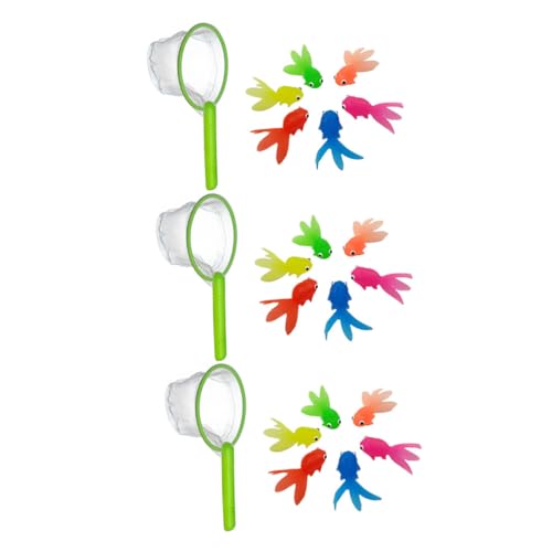QUMIIRITY 3 Sätze Wasserspielzeug Goldfisch Soft Tier Lernspielzeug Fördert Farbenkennung und Fantasie Buntes Badewannenspielzeug für Junge Mädchen und Kleinkinder Langlebig Zufällige Farbe QUMIIRITY 3 Sätze Wasserspielzeug Goldfisch Soft Tier Lernspielzeug Fördert Farbenkennung und Fantasie Buntes Badewannenspielzeug für Junge Mädchen und Kleinkinder Langlebig Zufällige Farbe von QUMIIRITY