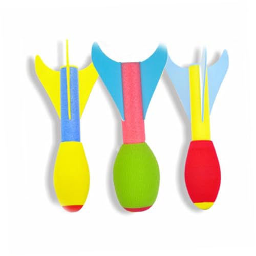 QUMIIRITY 3stücke Teiliges Set Mit Handpumpe Für Raketenstarter Spaßiges Spielzeug Für Junge Mädchen Als Partygeschenk Für Geburtstagsfeiern Farbe Zufällig QUMIIRITY 3stücke Teiliges Set Mit Handpumpe Für Raketenstarter Spaßiges Spielzeug Für Junge Mädchen Als Partygeschenk Für Geburtstagsfeiern Farbe Zufällig von QUMIIRITY
