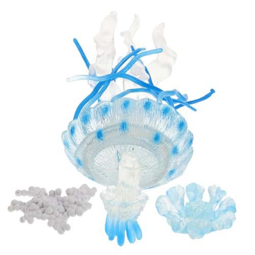 QUMIIRITY 4 Stück Kinderquallen Lebenszyklus Modell Teiliges Aquarium Deko aus Kindersicherem Kunststoff Lehrreiches Quallen Ornament zur Spielerischen Meereswelt Erkundung und Motorischen QUMIIRITY 4 Stück Kinderquallen Lebenszyklus Modell Teiliges Aquarium Deko aus Kindersicherem Kunststoff Lehrreiches Quallen Ornament zur Spielerischen Meereswelt Erkundung und Motorischen von QUMIIRITY
