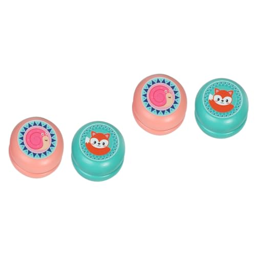 QUMIIRITY 4 Stück Yoyo-Ball-Spielzeug yoyo Lernen tragbares Jo-Jo-Spielzeug Kinder spielset ja für Kinder Spielzeug für Kinder kinderspielzeug -Ball Jo-Jo-Spielzeug aus Holz Bambus von QUMIIRITY