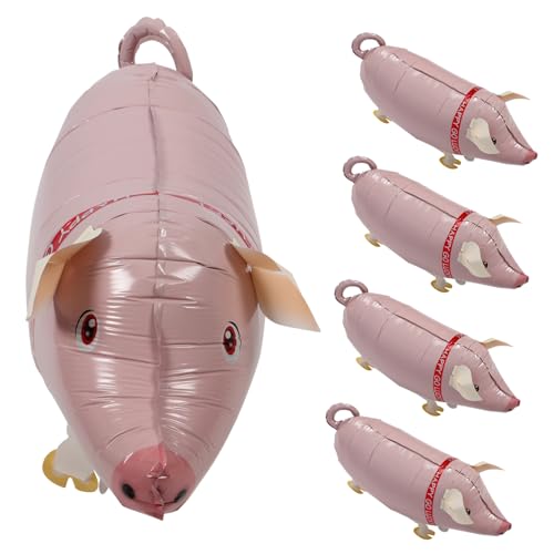QUMIIRITY 5 Stück Schweinballon Groß Party Schweine Für Kinderspielzeug Lustiges Ballonspielzeug Aufblasbares Aufblasendes Leichter Aufblasbarer Ballon Aluminiumfolie Rosa QUMIIRITY 5 Stück Schweinballon Groß Party Schweine Für Kinderspielzeug Lustiges Ballonspielzeug Aufblasbares Aufblasendes Leichter Aufblasbarer Ballon Aluminiumfolie Rosa von QUMIIRITY