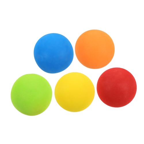 QUMIIRITY 5St Multifunktions-Trainingsbälle Golfplatz Golfspielzeug Golfball-Set Golfschläger Golfspielhilfen Mini-Softbälle Bunte Kinderbälle Golf-Übungsball aus Eva Indoor-Trainingsbälle von QUMIIRITY